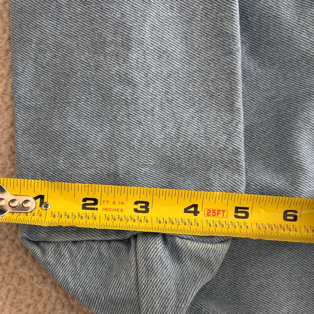 BAGGU Light Blue Denim Duck Tote -NWT - Picture 6 of 10